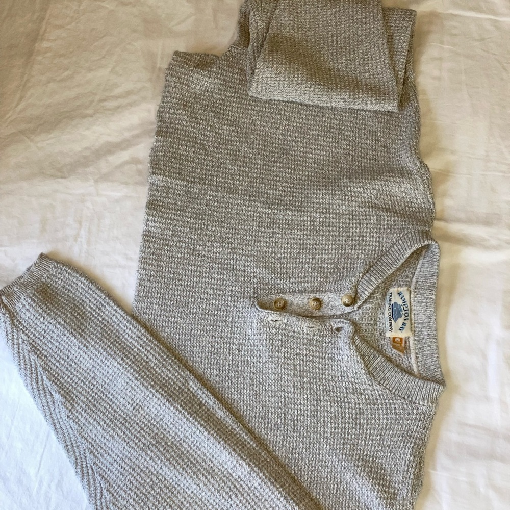 Hampton bay thick knit sweater